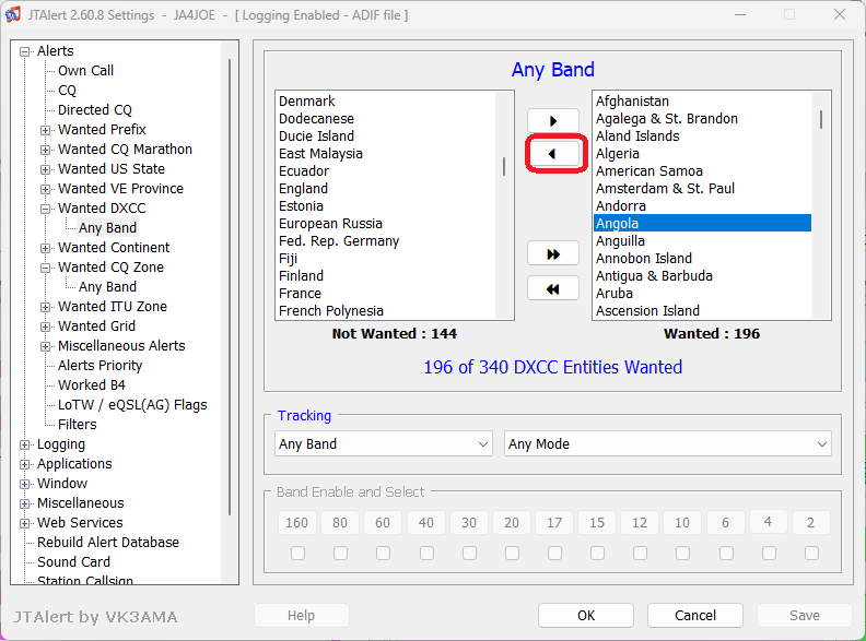 オープンセール 福袋 DXハンターの為のJTAlert Wanted Alertの設定と使い方 DXCC 洗濯機