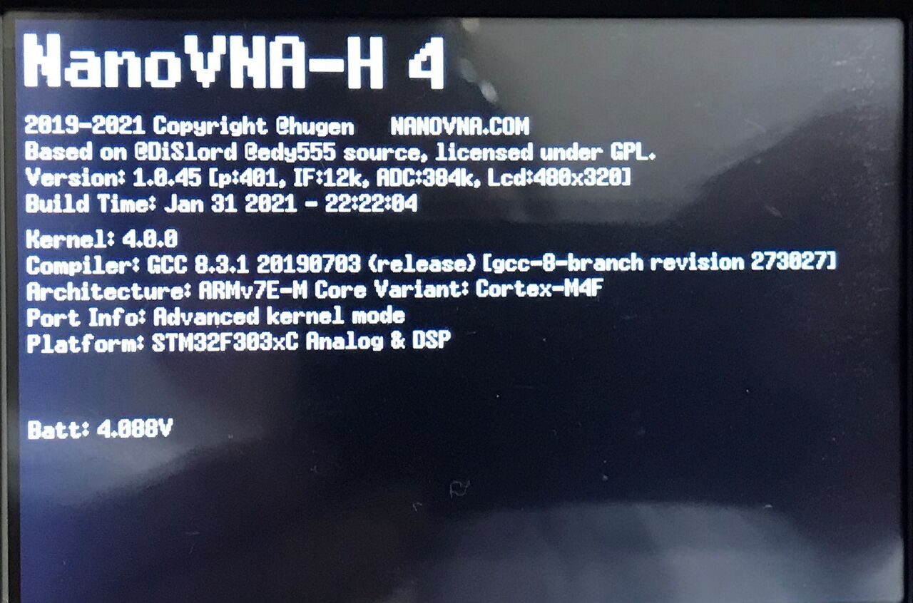 その他 NANO VNA-H NanoVNA-H4 — スイッチサイエンス