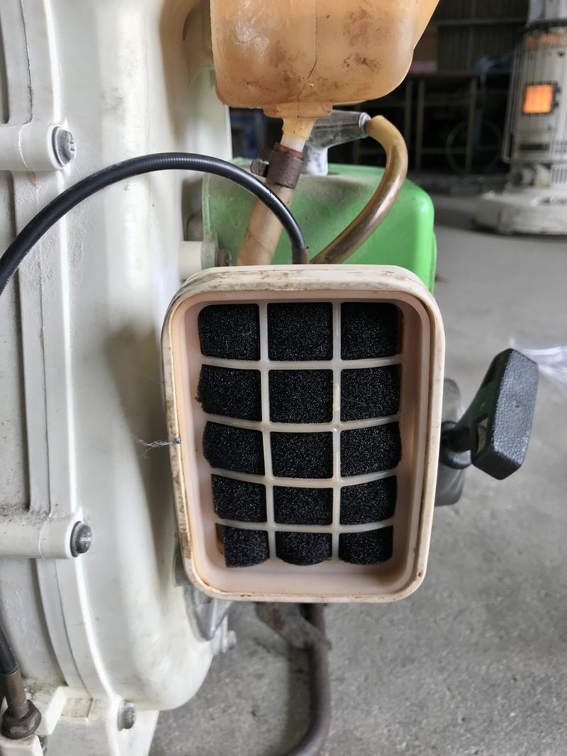 共立 動力散布機 DMD-3000 点検整備 : 向島ポンポコ日記