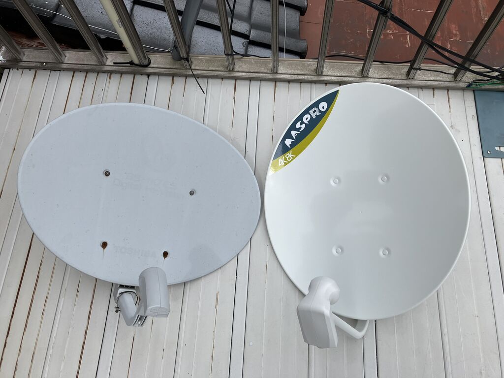 BSアンテナ交換 : 向島ポンポコ日記