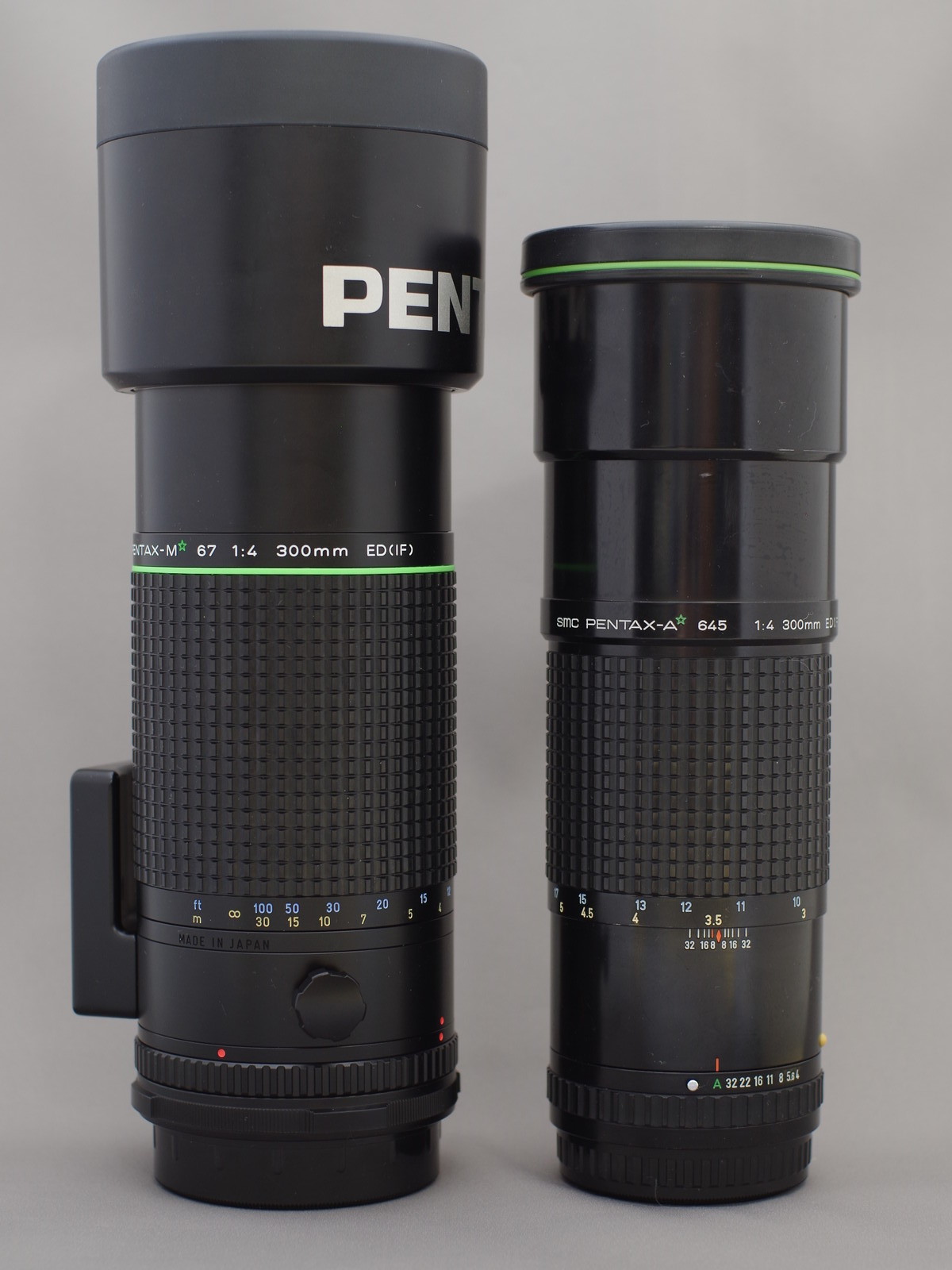 中判レンズ ペンタックス67：smc PENTAX-M☆ 67 1:4 300mm ED(IF