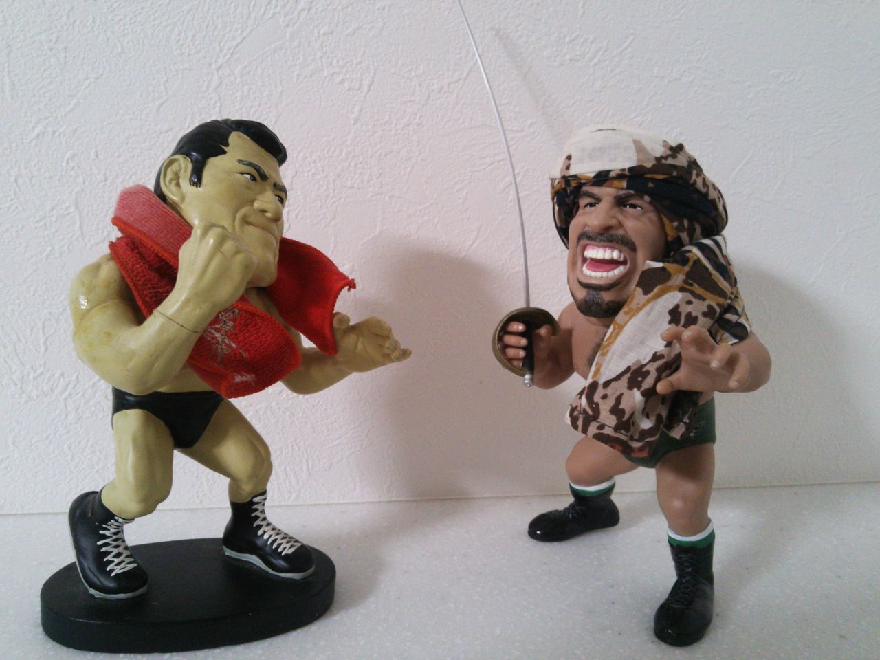 アントニオ猪木タイガージェットシンフィギュア