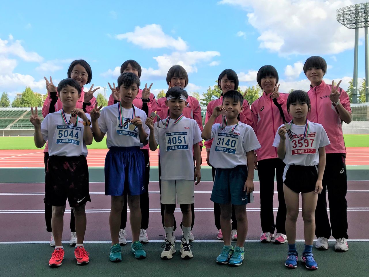 ちびっ子健康マラソン 10 13 結果速報 上南アスリートクラブ 上南ac Jac 公式ブログ