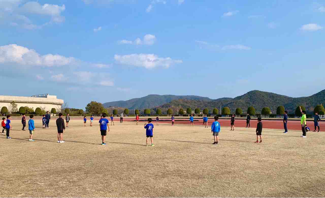 基本練習の様子 上南アスリートクラブ 上南ac Jac 公式ブログ