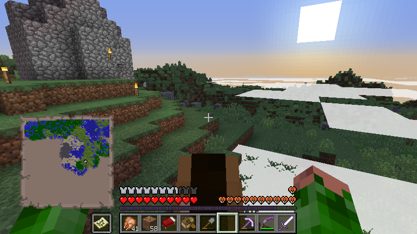 拡張地図を埋める3 マルチプレイなのにてんでなマインクラフト