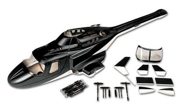 ラジコン ヘリ アライン エアーウルフとHK-500 機体