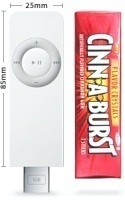 iPod vs ガム