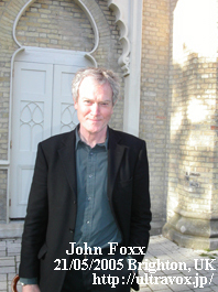 John Foxx Solo tate @Brighton Dome