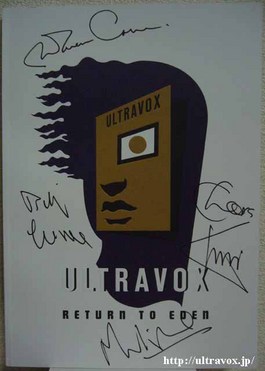 ULTRAVOX Autograph