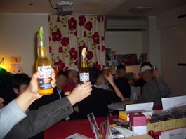 2次会 乾杯