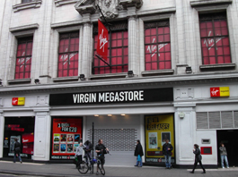 Virgin Megastore @Tottenham Court Road