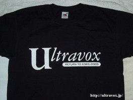 Ultravox バッタもの Tシャツ 表
