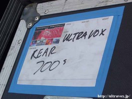 ULTRAVOX機材
