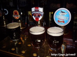 The Cambridge で乾杯