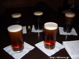 London公演後に乾杯