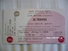 Brighton Dome Ticket