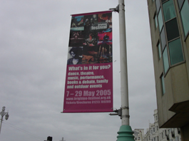 Brighton Festival 広告