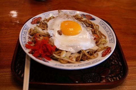 横て焼きそば