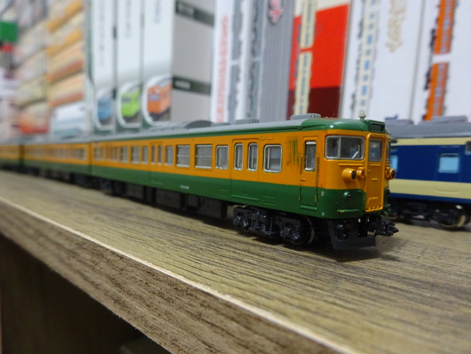 おやすみ前の115系・今日も定時運行！！【KATO115系旧製品