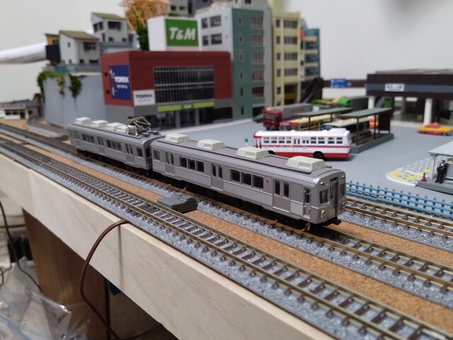アオガエル】マイクロエース東急5000・・・いや、岳南鉄道モデルを