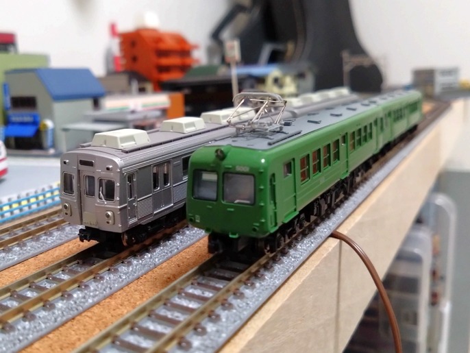 アオガエル】マイクロエース東急5000・・・いや、岳南鉄道モデルを