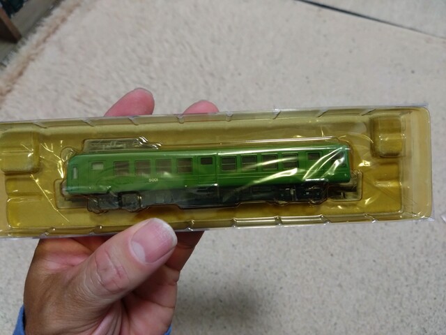 アオガエル】マイクロエース東急5000・・・いや、岳南鉄道モデルを