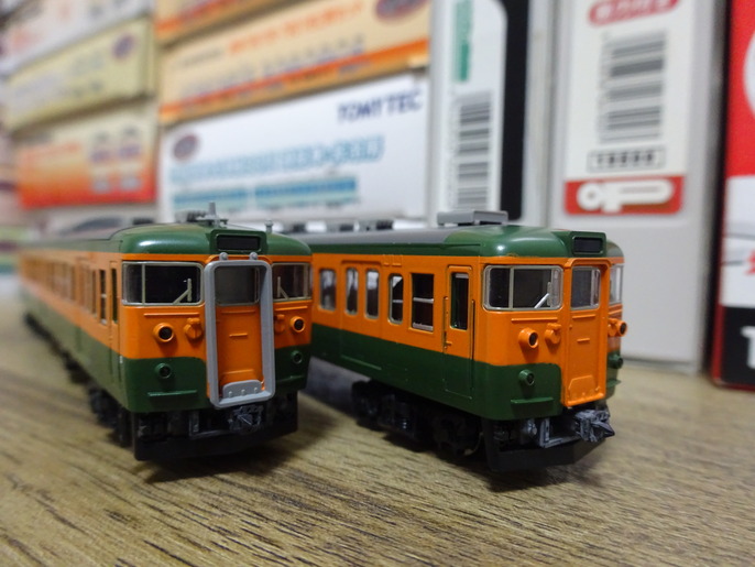 おやすみ前の115系・今日も定時運行！！【KATO115系旧製品