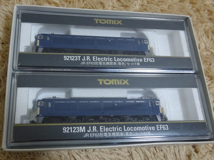 TOMIX 碓氷峠　92125 売れなければすぐ消します 碓氷峠 TOMIX 92125 JR EF63形 電気機関車 2次形 青色セット JR