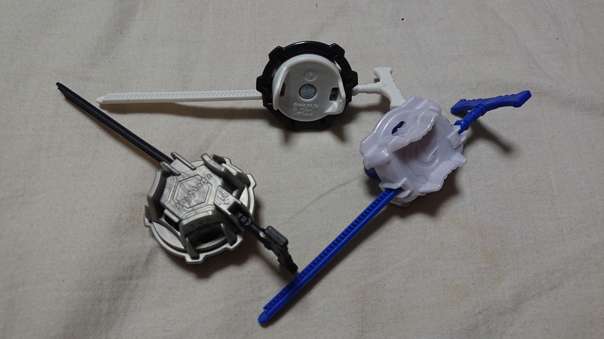 大会景品 金 銀 銅セット ベイランチャー ランチャーグリップのセット