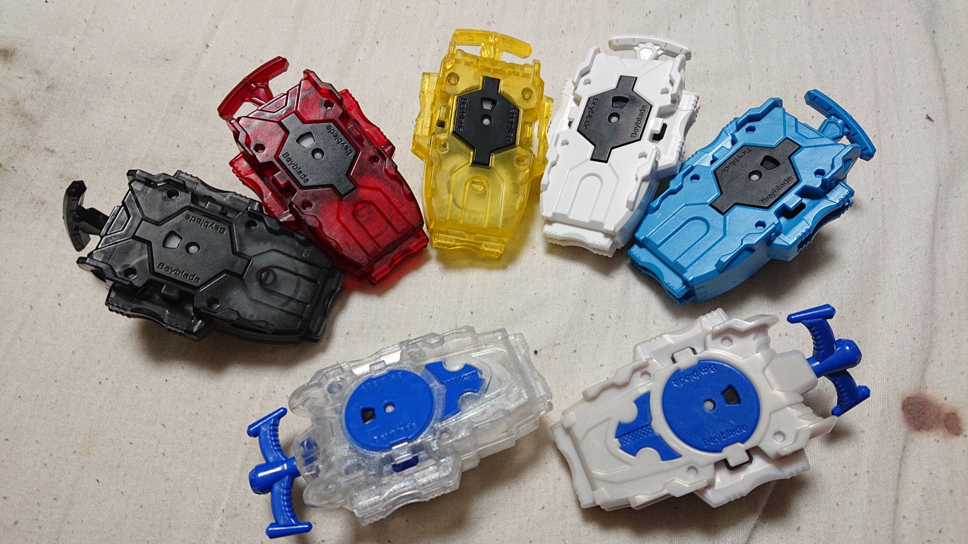 大会景品 金 銀 銅セット ベイランチャー ランチャーグリップのセット