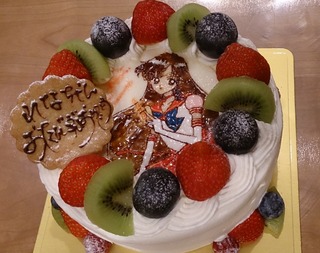 プリキュア マーズのケーキ
