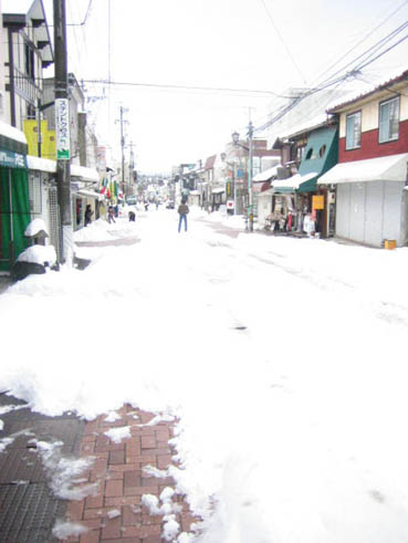 軽井沢春雪