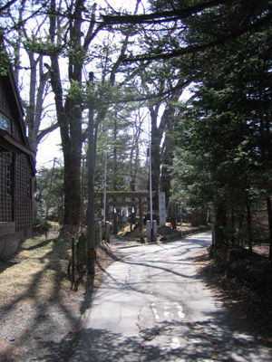 諏訪神社　軽井沢