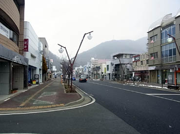 屋代駅前