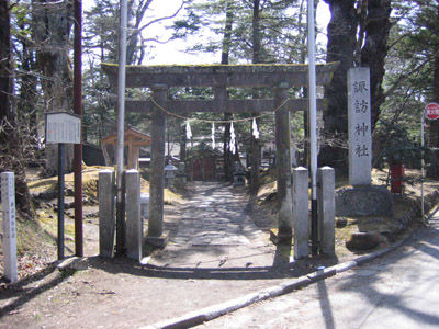 軽井沢　諏訪神社2