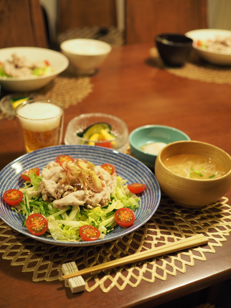 御飯 晩 暑い の 日