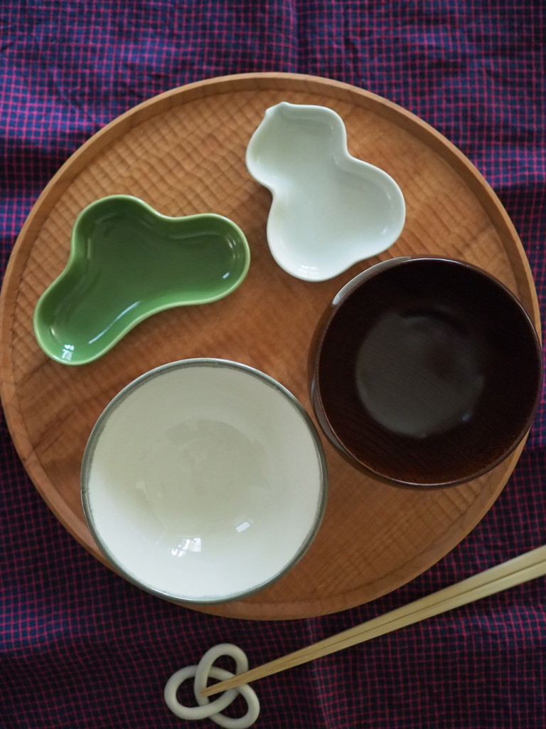 大好きな木工作家さんの丸盆、届きました！ : Jamのおうち