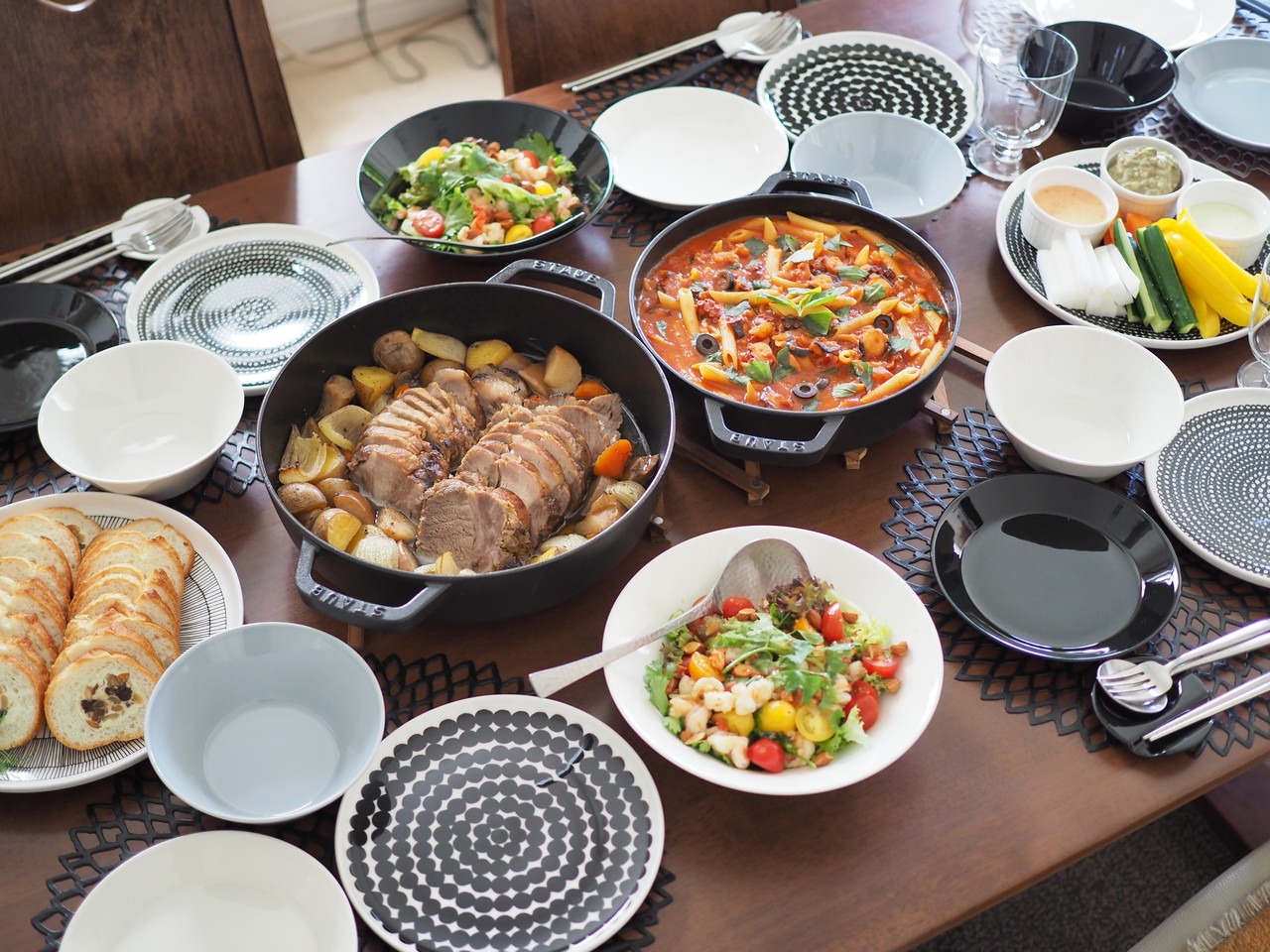 総勢10人が集まった ランチホームパーティー Jamのおうち ごはんと器とインテリア Powered By ライブドアブログ