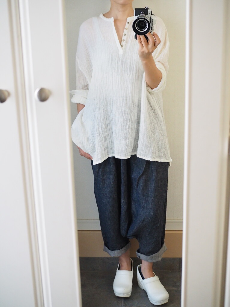 ICHI Antiguite's イチアンティークス 麻 サルエルパンツ 美品 ICHI