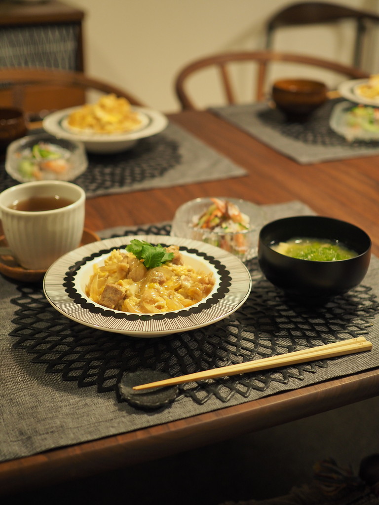 マリメッコでいつもの親子丼がちょっとオシャレに変身 Jamのおうち ごはんと器とインテリア Powered By ライブドアブログ