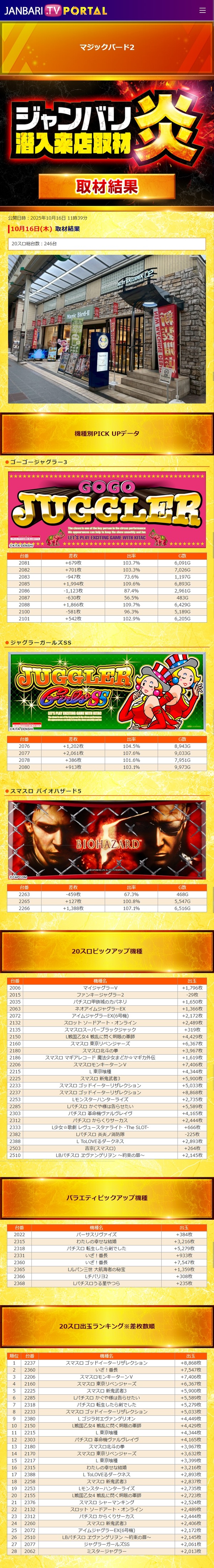 10.16 マジックバード2