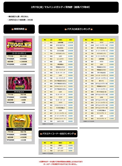 2.7 マルハンメガシティ羽曳野