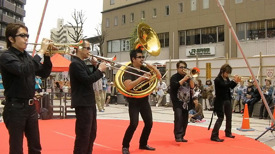 シニアの散歩日記 大道芸