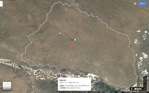 タムスク基地の対戦車壕