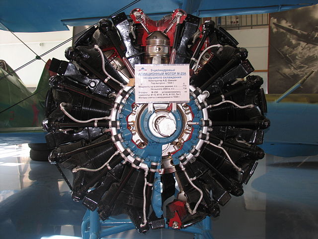 Мотор м 107 авиационный