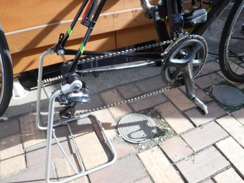 自転車 メンテナンス スタンド 代用