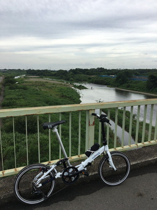Caracleが行く 納車ライド 埼玉県川越市 2018 07 07 Jaonの自転車と一緒