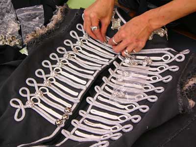 25 ゲーム・おもちゃ・グッズ JAP工房 スカルバット刺繍 ミニ