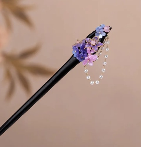 檀木のかんざし