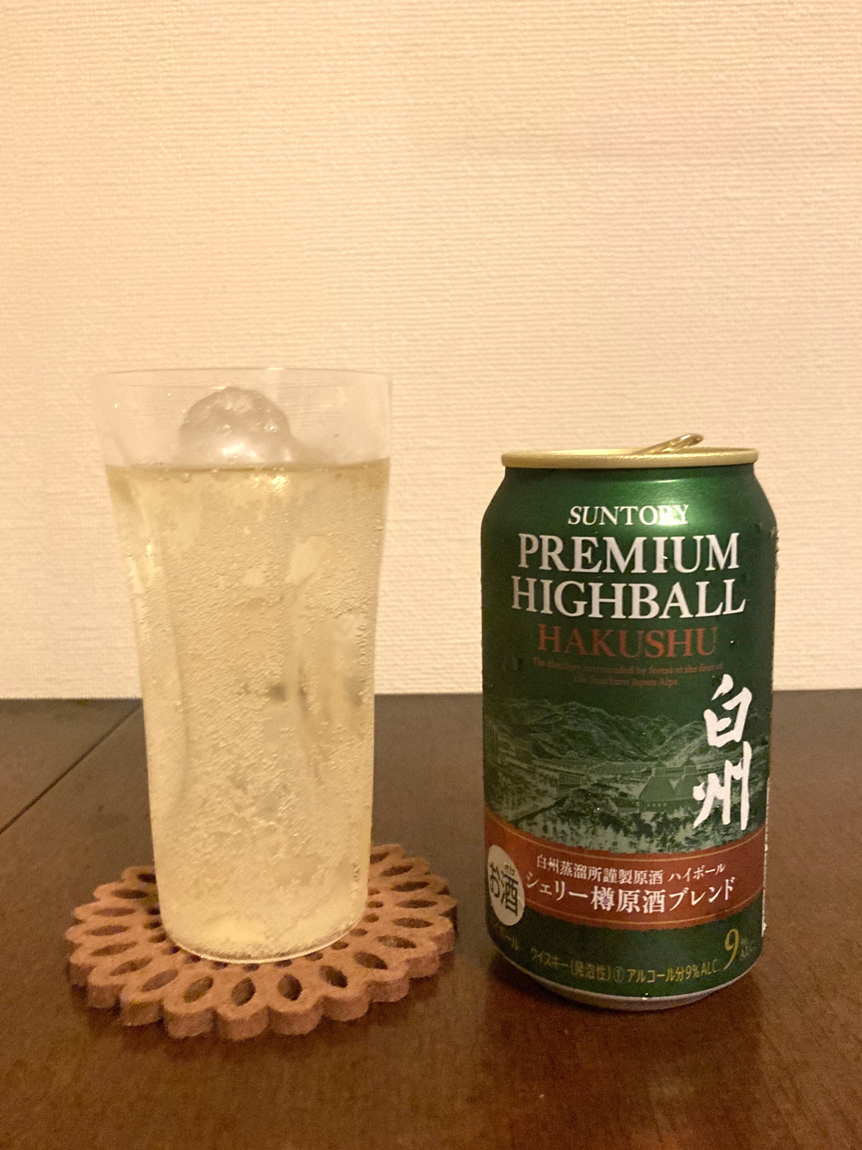 サントリー プレミアムハイボール白州 <シェリー樽原酒ブレンド サントリー プレミアムハイボール白州 <シェリー樽原酒ブレンド